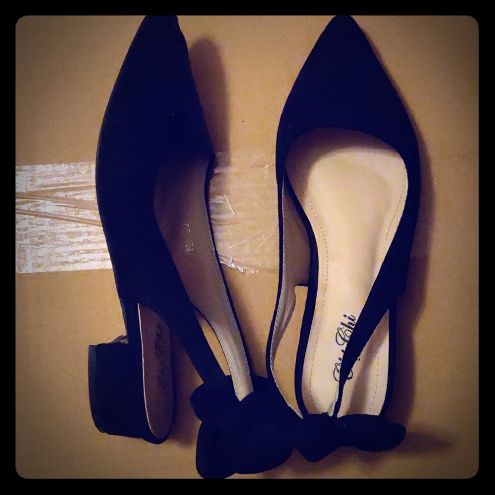 Chi-Chi London Slingback Flats